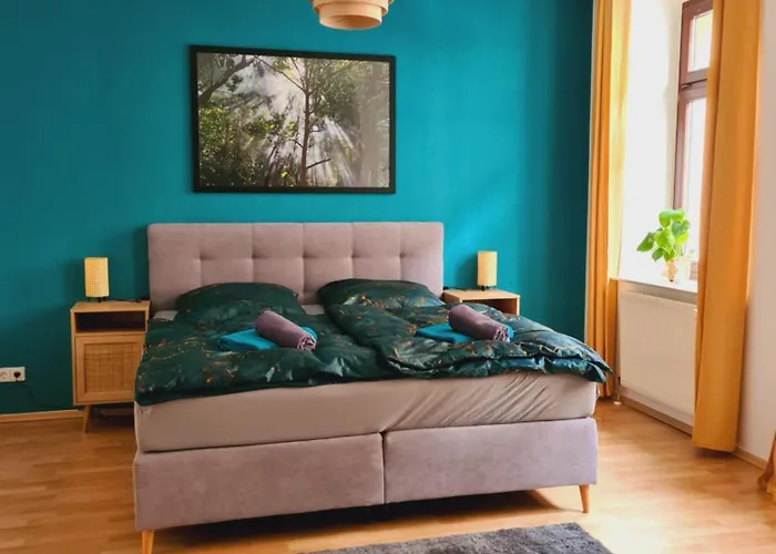 Stilvolles City-apartment Apartamento Halle (Saale)